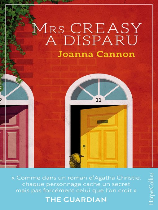 Title details for Mrs Creasy a disparu by Joanna Cannon - Available